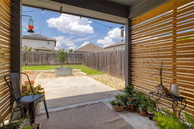 309 Callahan Ln, Leander, TX 78641 - fenced backyard with a patio