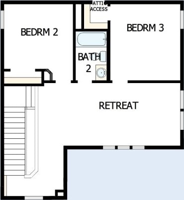 1408 S Brook Dr, Leander, TX 78641 - view of room layout