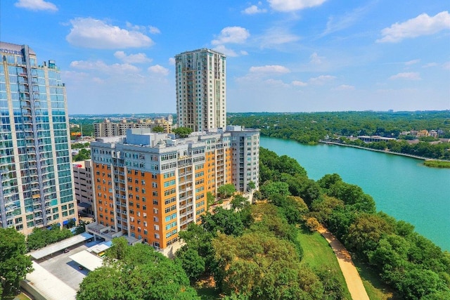 54 Rainey St Unit 617, Austin, TX 78701 - view of urban area featuring a large body of water