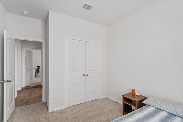 204 Connor Ln, Georgetown, TX 78626 - carpeted bedroom featuring a closet and baseboards