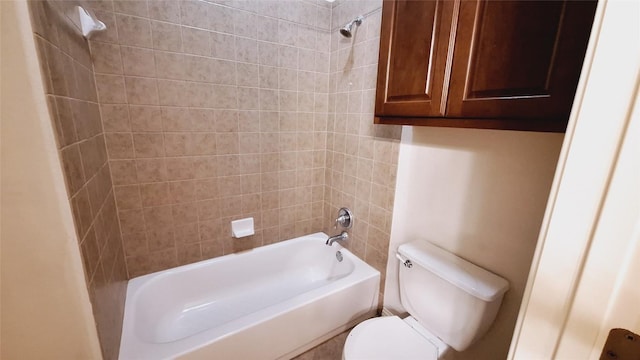 19516 Bridie Path, Pflugerville, TX 78660 - bathroom featuring toilet and bathtub / shower combination