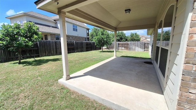 19516 Bridie Path, Pflugerville, TX 78660 - view of yard featuring a patio