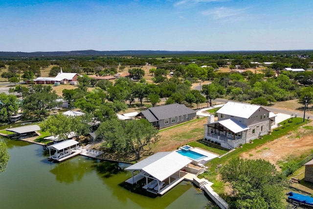 208 E Lakeshore Dr, Sunrise Beach, TX 78643 - aerial view of a large body of water