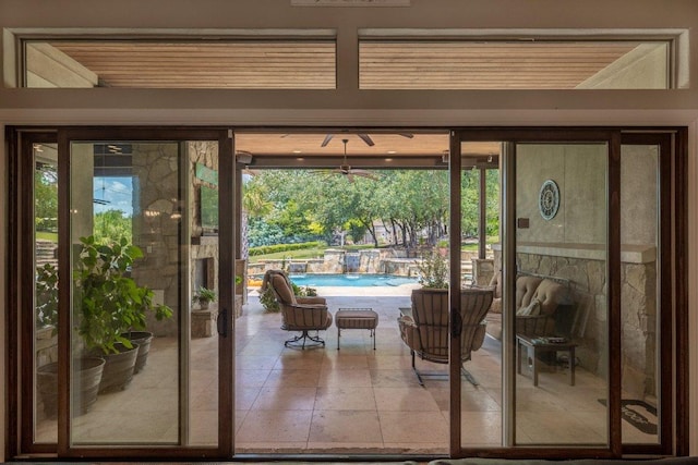 700 Zen Gardens Ter, Austin, TX 78732 - entryway with healthy amount of natural light