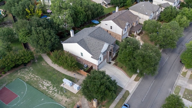 755 Hometown Pkwy, Kyle, TX 78640 - aerial view of property's location featuring nearby suburban area