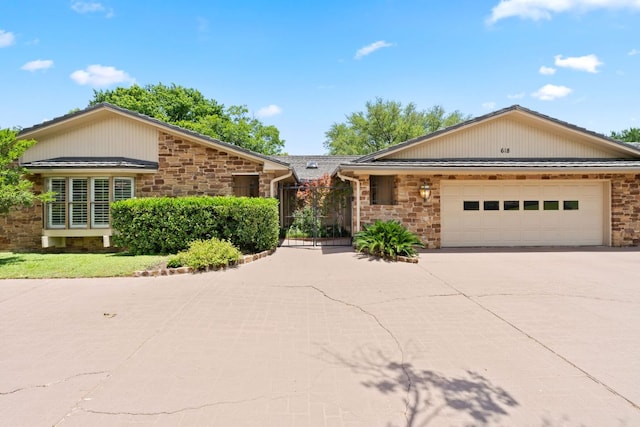 618 Hi Stirrup, Horseshoe Bay, TX 78657 - single story home with driveway, a garage, and stone siding