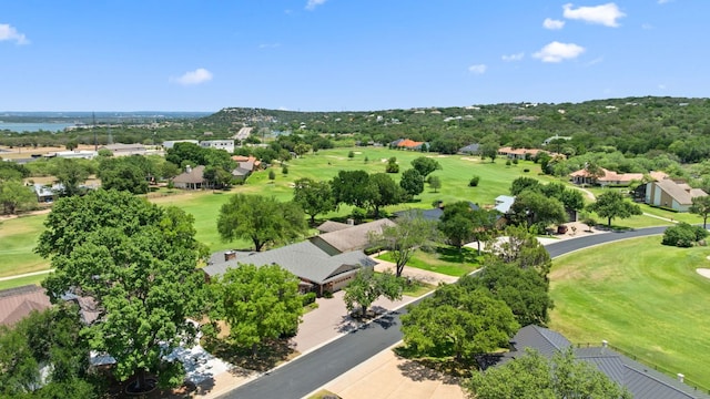 618 Hi Stirrup, Horseshoe Bay, TX 78657 - aerial perspective of suburban area with a golf club
