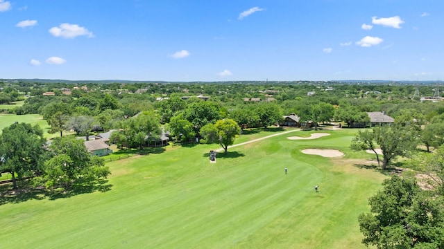 618 Hi Stirrup, Horseshoe Bay, TX 78657 - drone / aerial view of a golf club and a tree filled landscape