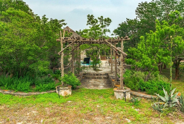 0000 Oakwood Loop, San Marcos, TX 78666 - view of yard featuring a patio