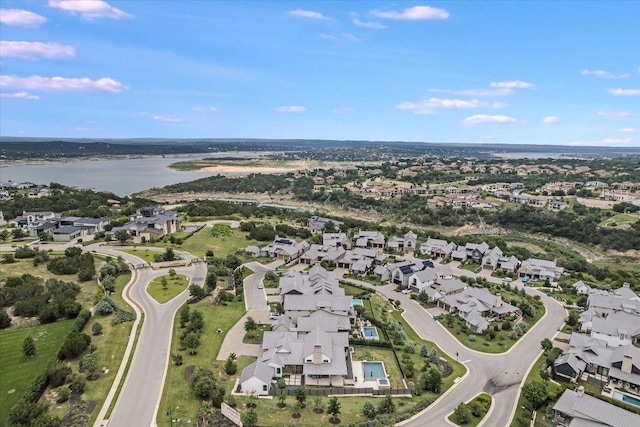 416 Kayak Way Unit 1, Austin, TX 78738 - aerial view of property and surrounding area with nearby suburban area