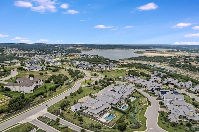 416 Kayak Way Unit 1, Austin, TX 78738 - view of property location with nearby suburban area and a nearby body of water