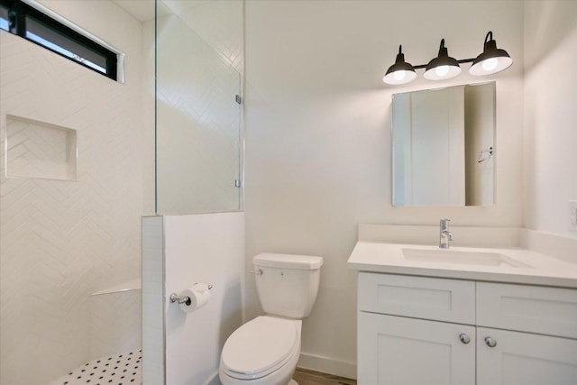 416 Kayak Way Unit 1, Austin, TX 78738 - full bath featuring vanity, toilet, and walk in shower