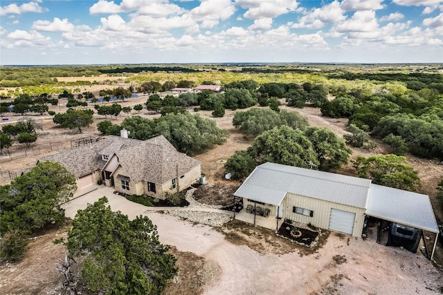 7741 W Fm 243, Bertram, TX 78605 - aerial view of property and surrounding area