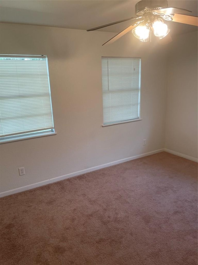 207 N 1st St, Thorndale, TX 76577 - spare room with ceiling fan and carpet