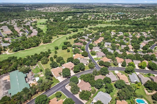 401 Texas Dr, Georgetown, TX 78633 - aerial view of residential area with a golf course