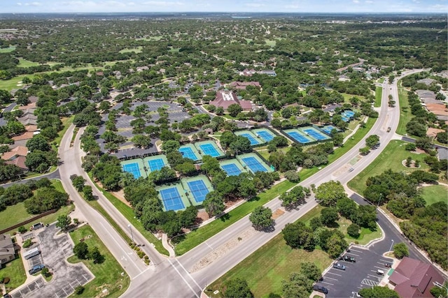 401 Texas Dr, Georgetown, TX 78633 - drone / aerial view