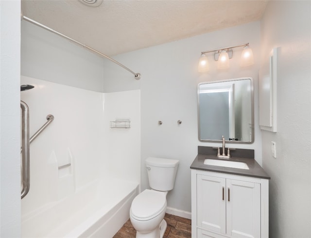 410 Blueberry Hl, Austin, TX 78745 - bathroom with vanity and bathtub / shower combination