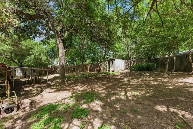 4802 Peach Grove Ct, Austin, TX 78744 - view of fenced backyard