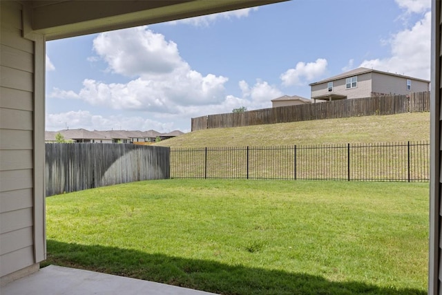 19825 Abigail Fillmore Rd, Manor, TX 78653 - fenced backyard with a residential view
