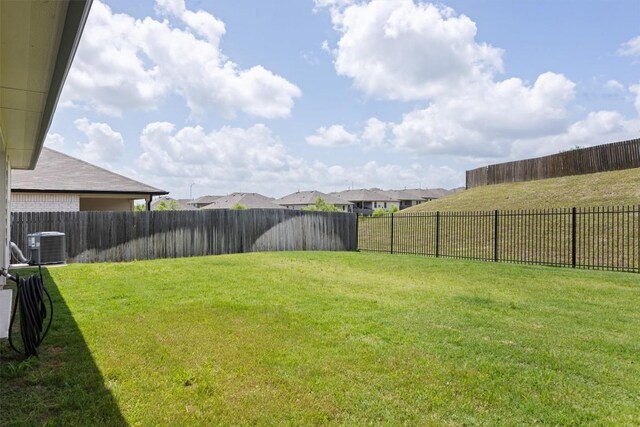 19825 Abigail Fillmore Rd, Manor, TX 78653 - fenced backyard with a residential view