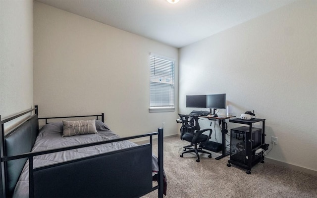4701 Tully Dr, Pflugerville, TX 78660 - bedroom with carpet flooring and an office area