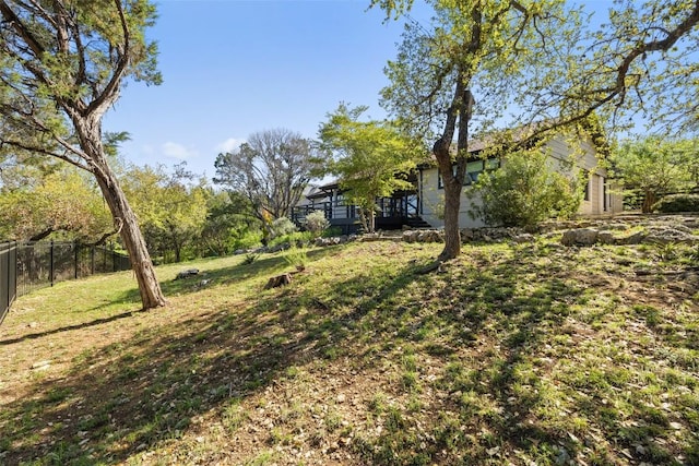105 Palos Verdes Dr, Lakeway, TX 78734 - view of yard with a deck