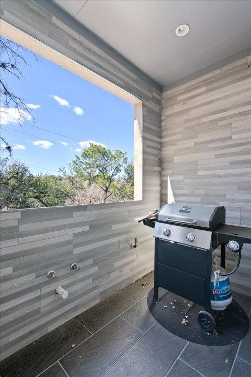 1405 Parkinson Dr, Austin, TX 78704 - view of patio featuring a grill