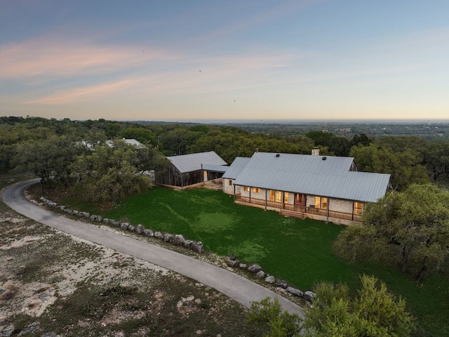 27846 Natural Bridge Caverns Rd, San Antonio, TX 78266 - view of subject property featuring a forest