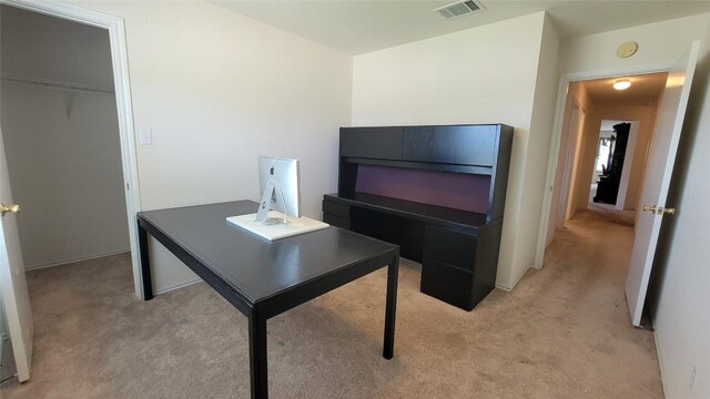 210 Rinehardt St, Hutto, TX 78634 - office area featuring light colored carpet