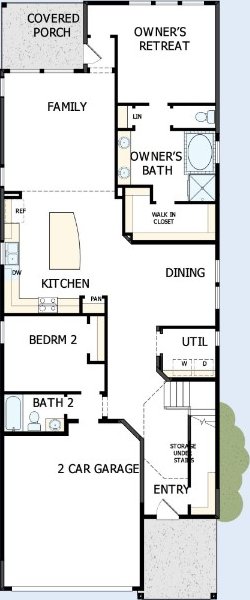 1412 S Brook Dr, Leander, TX 78641 - view of property floor plan