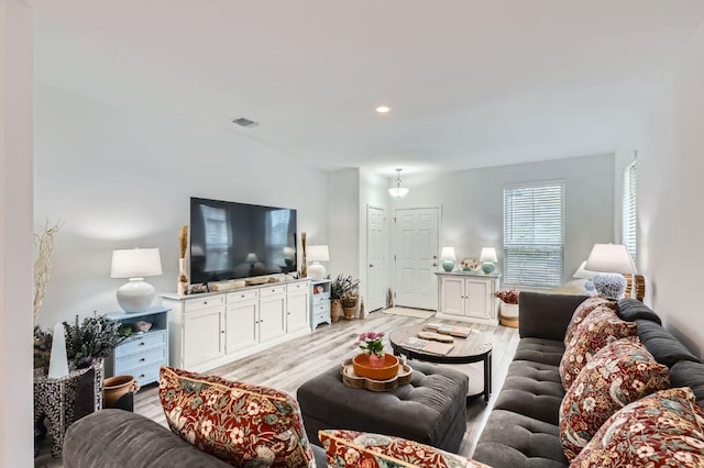 1521 W Kerr Pass, Leander, TX 78641 - living area featuring light wood-type flooring