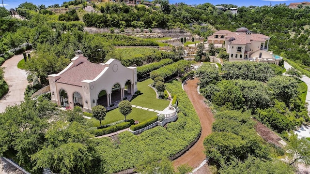 12821 Park Dr, Austin, TX 78732 - view from above of property
