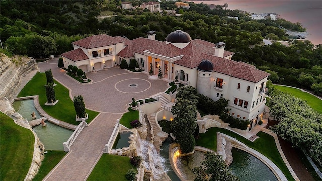 12821 Park Dr, Austin, TX 78732 - aerial view of property and surrounding area
