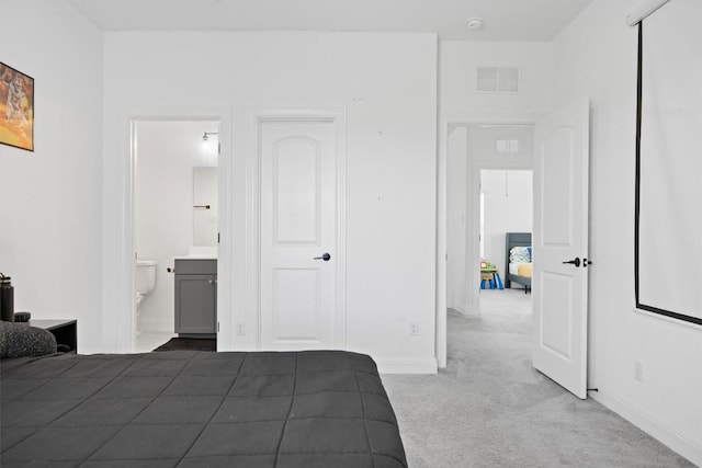 400 Turnbuckle Bnd, Leander, TX 78641 - bedroom featuring carpet floors and ensuite bath