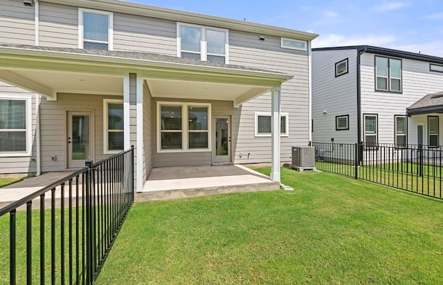 2725 Woodall Dr Unit 1601, Cedar Park, TX 78613 - back of house featuring a patio and central AC unit