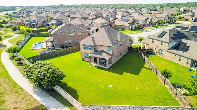 1224 Euless Ln, Leander, TX 78641 - aerial perspective of suburban area
