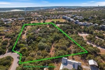 4605 Eck Ln, Austin, TX 78734 - view of property location featuring property boundaries highlighted