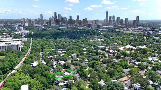 1700 S 6th St, Austin, TX 78704 - view of property location featuring skyline and property boundaries highlighted