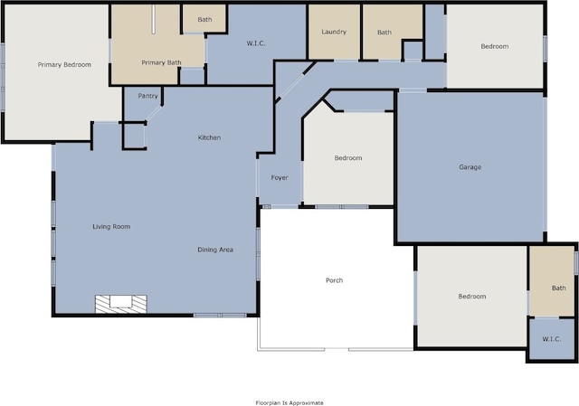 114 Loysoya St, Bastrop, TX 78602 - view of room layout