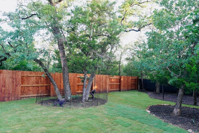 114 Loysoya St, Bastrop, TX 78602 - view of fenced backyard