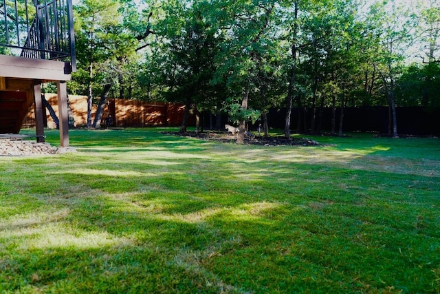 114 Loysoya St, Bastrop, TX 78602 - view of yard