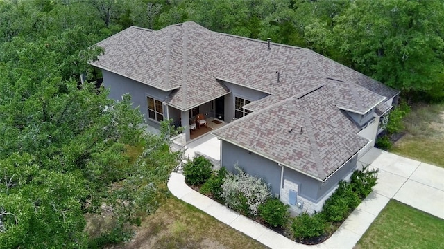 114 Loysoya St, Bastrop, TX 78602 - view from above of property
