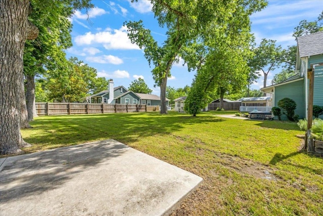 1223 Cecelia St, Taylor, TX 76574 - view of yard featuring a patio