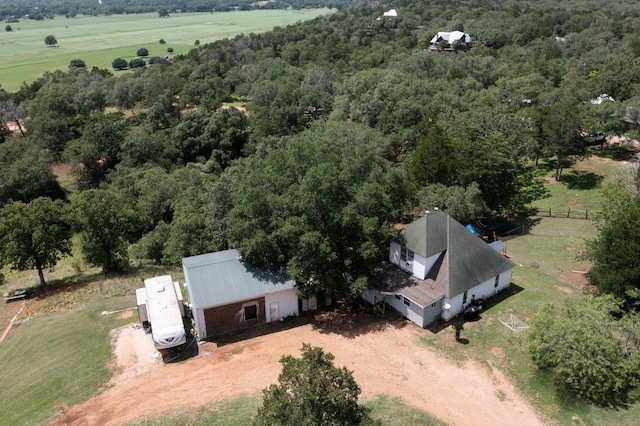 178 Ann Powell Rd, Smithville, TX 78957 - view from above of property featuring a forest