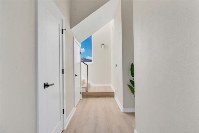 2309 Montopolis Dr Unit 8, Austin, TX 78741 - hall featuring light wood-style flooring and baseboards