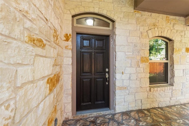 620 Allens Creek Way, Round Rock, TX 78664 - entrance to property with stone siding