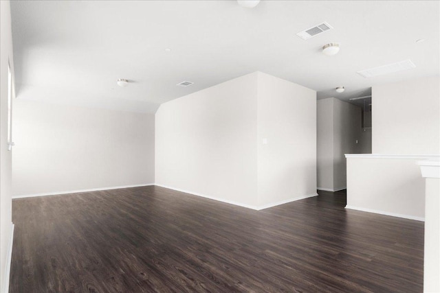 2800 Joe Dimaggio Blvd Unit 100, Round Rock, TX 78665 - unfurnished living room with dark wood-type flooring