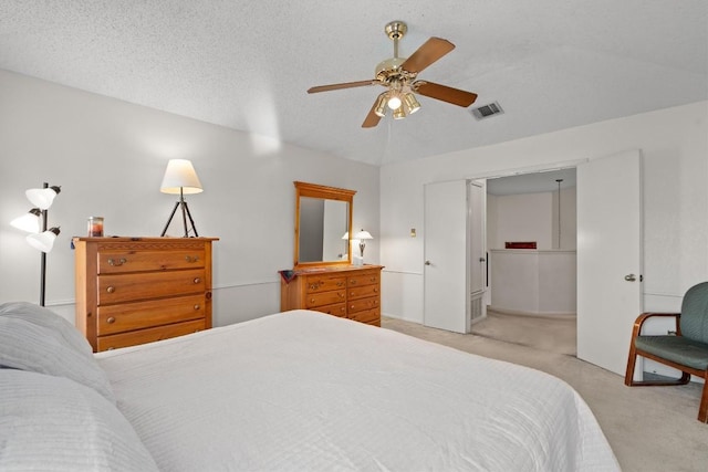 534 Broken Feather Trl, Pflugerville, TX 78660 - bedroom featuring light carpet and ceiling fan