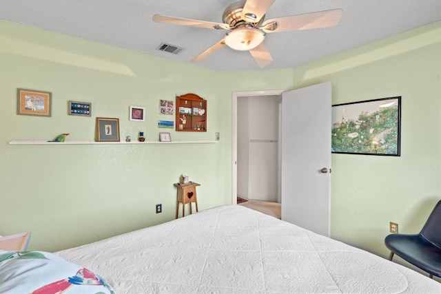 534 Broken Feather Trl, Pflugerville, TX 78660 - bedroom with ceiling fan