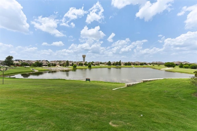 104 Blue Agave Ln, Georgetown, TX 78626 - water view with nearby suburban area